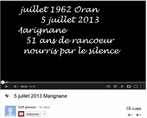 2013 07 05 JUILLET MARIGNANE  CEREMONIE COMMEMORATIVE DU 5 07 1962 D ORAN